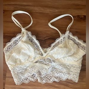 Soma white lace bralette